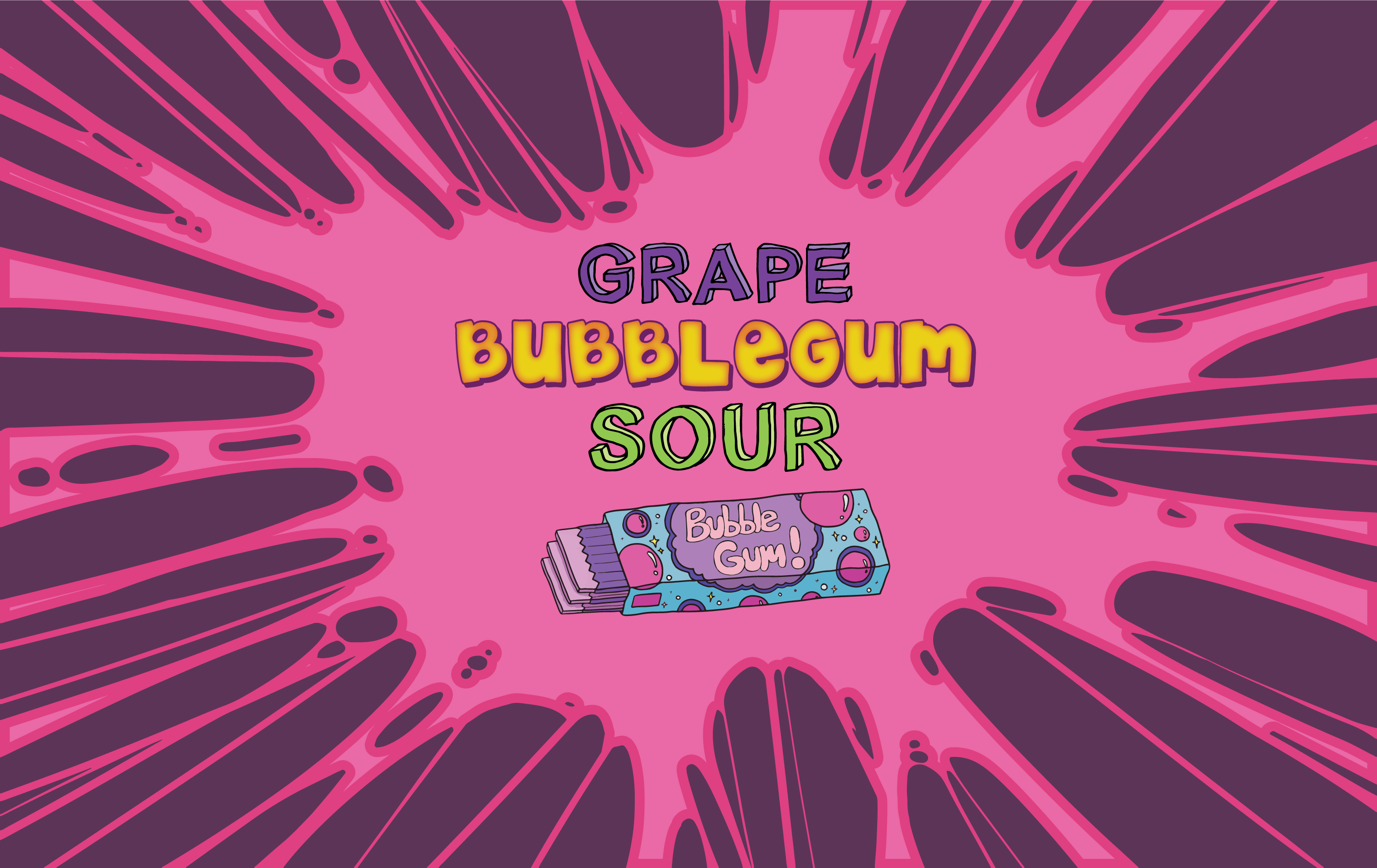 Grape Bubblegum Sour - GABS 2019